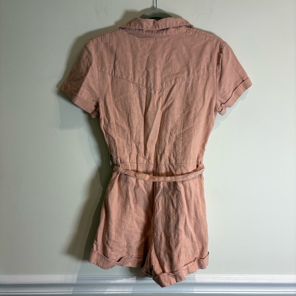 Anthropologie Auguste Patty Playsuit Blush size 4 - Picture 8 of 12